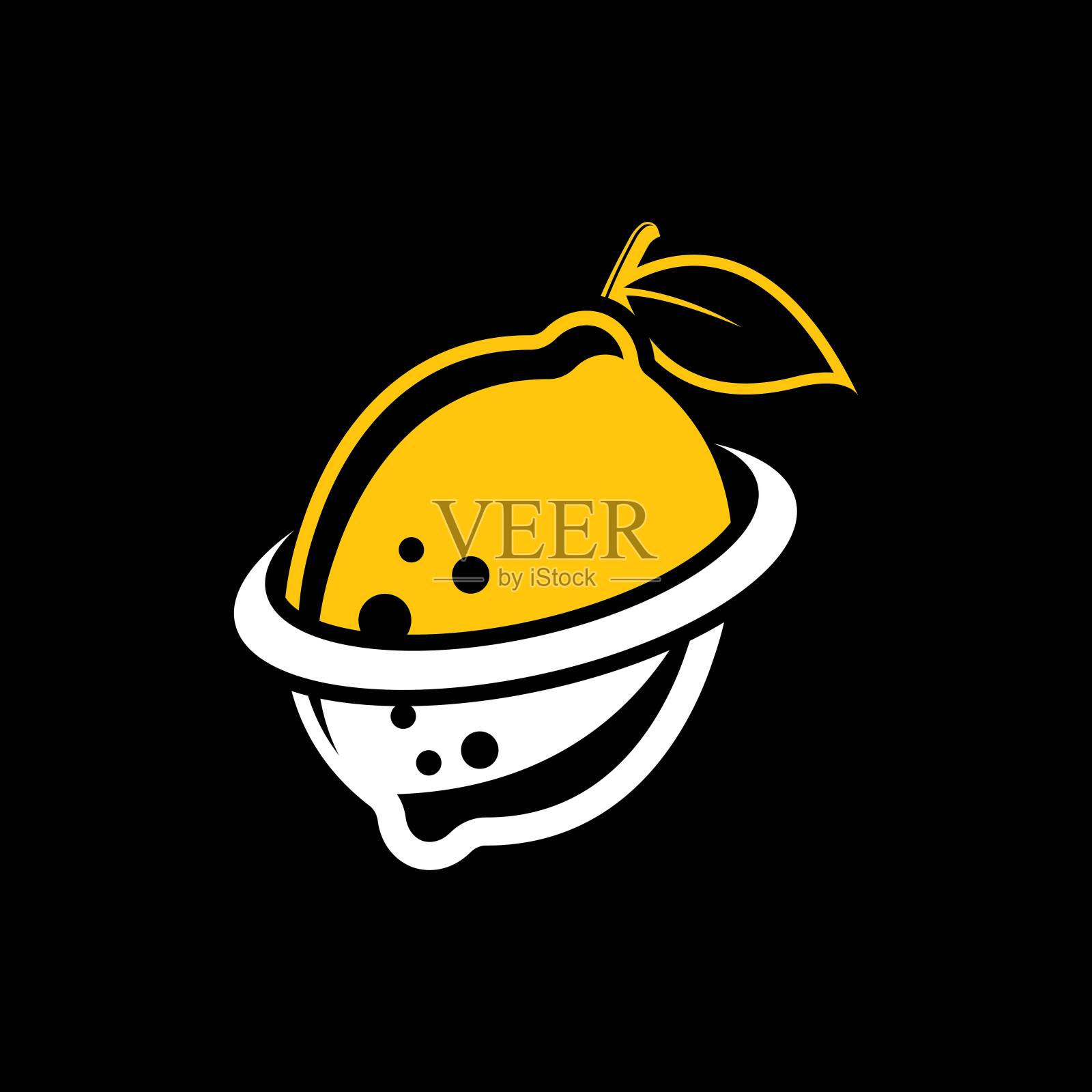 柠檬标志模板矢量图标插画图片素材