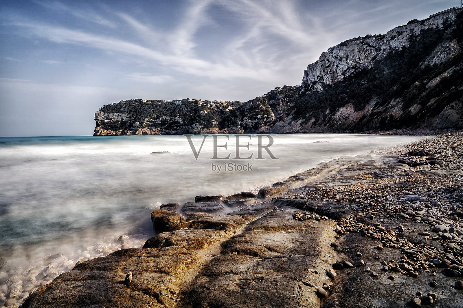 海滩景观照片摄影图片