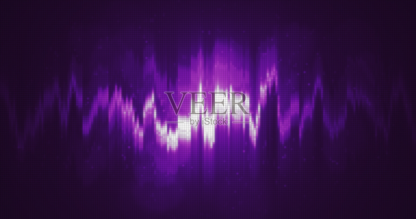 抽象紫色能量均衡器从粒子和点抽象背景照片摄影图片