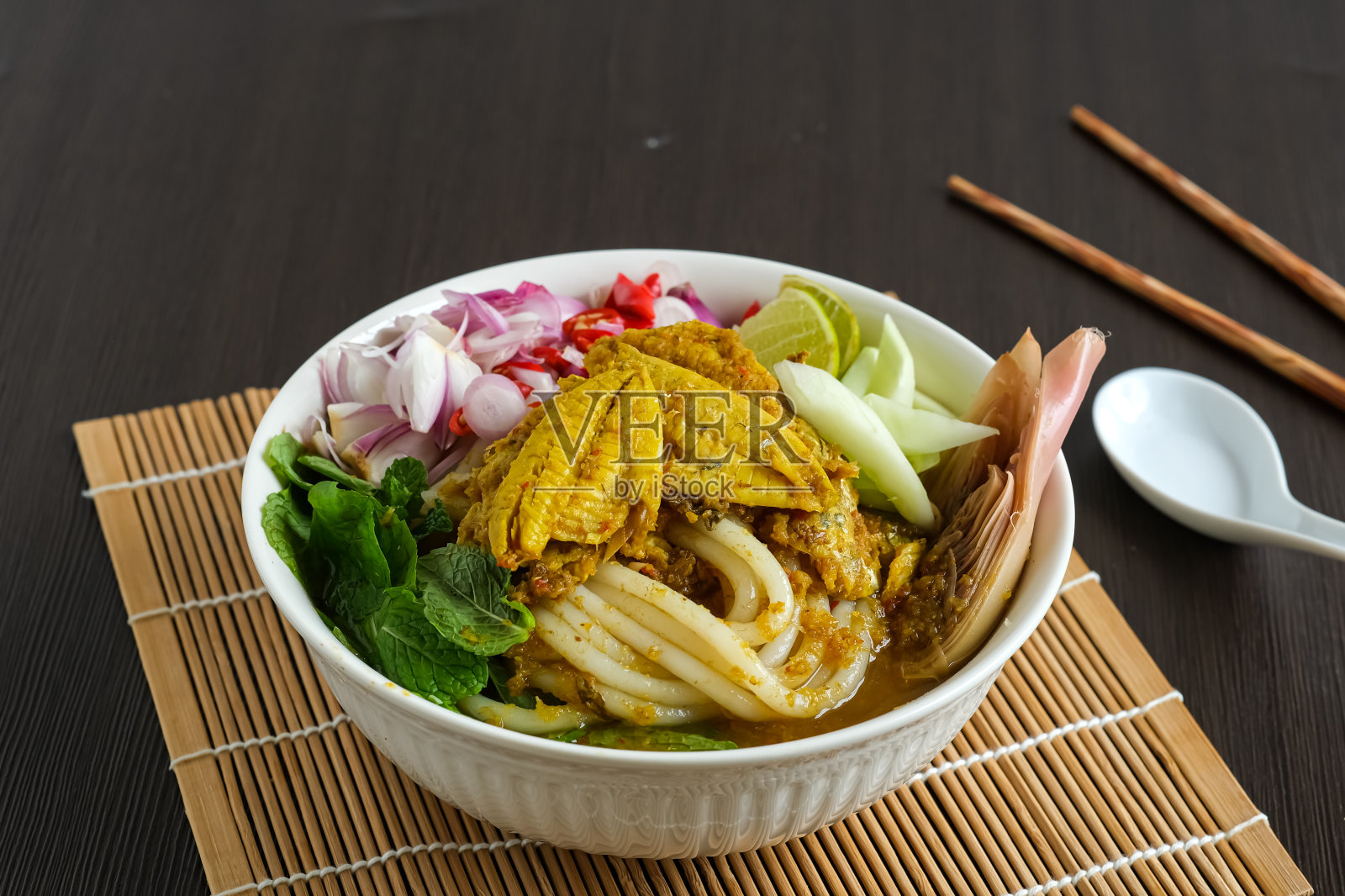 腊鱼,酸叻沙,叻沙鱼照片摄影图片