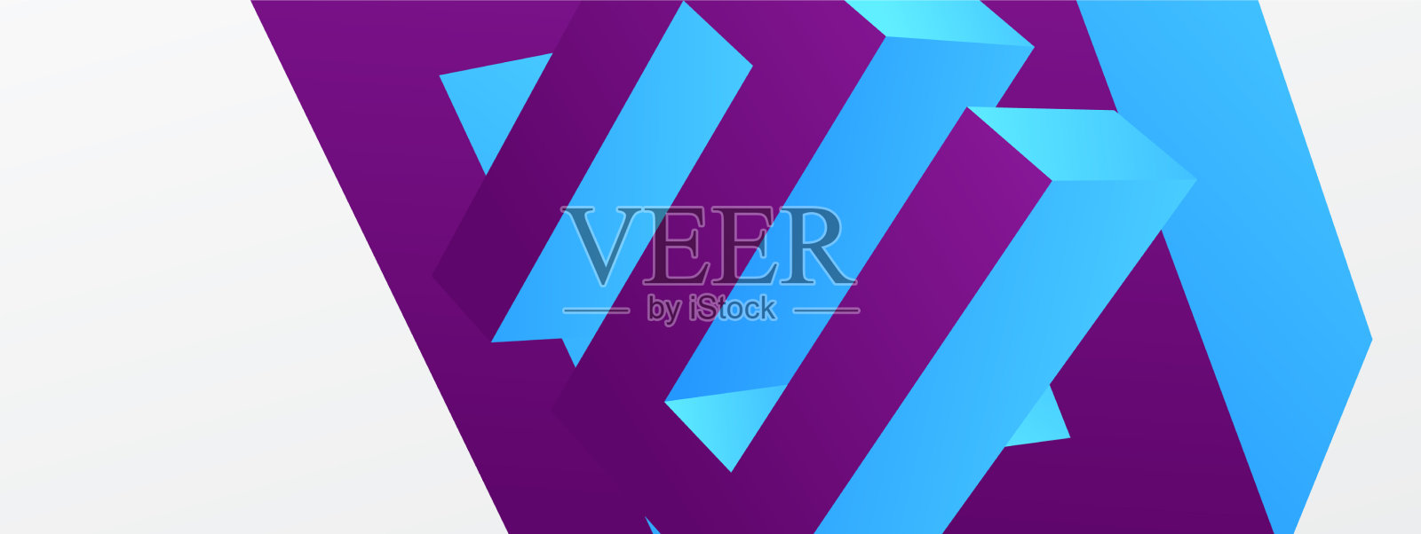 三维线条几何创意抽象背景插画图片素材