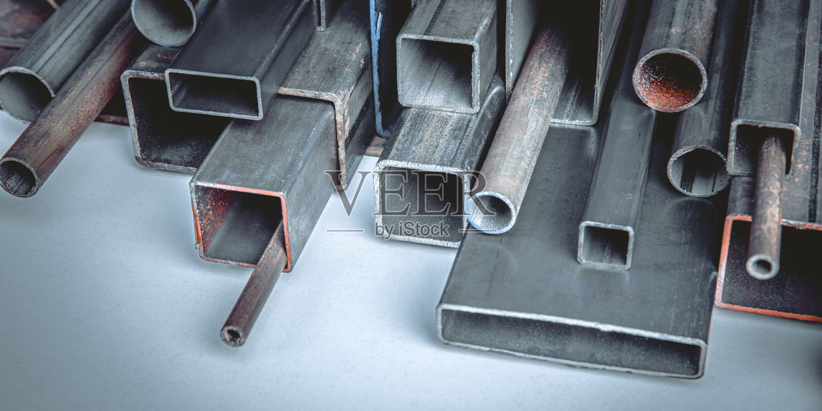 铁制金属型材照片摄影图片