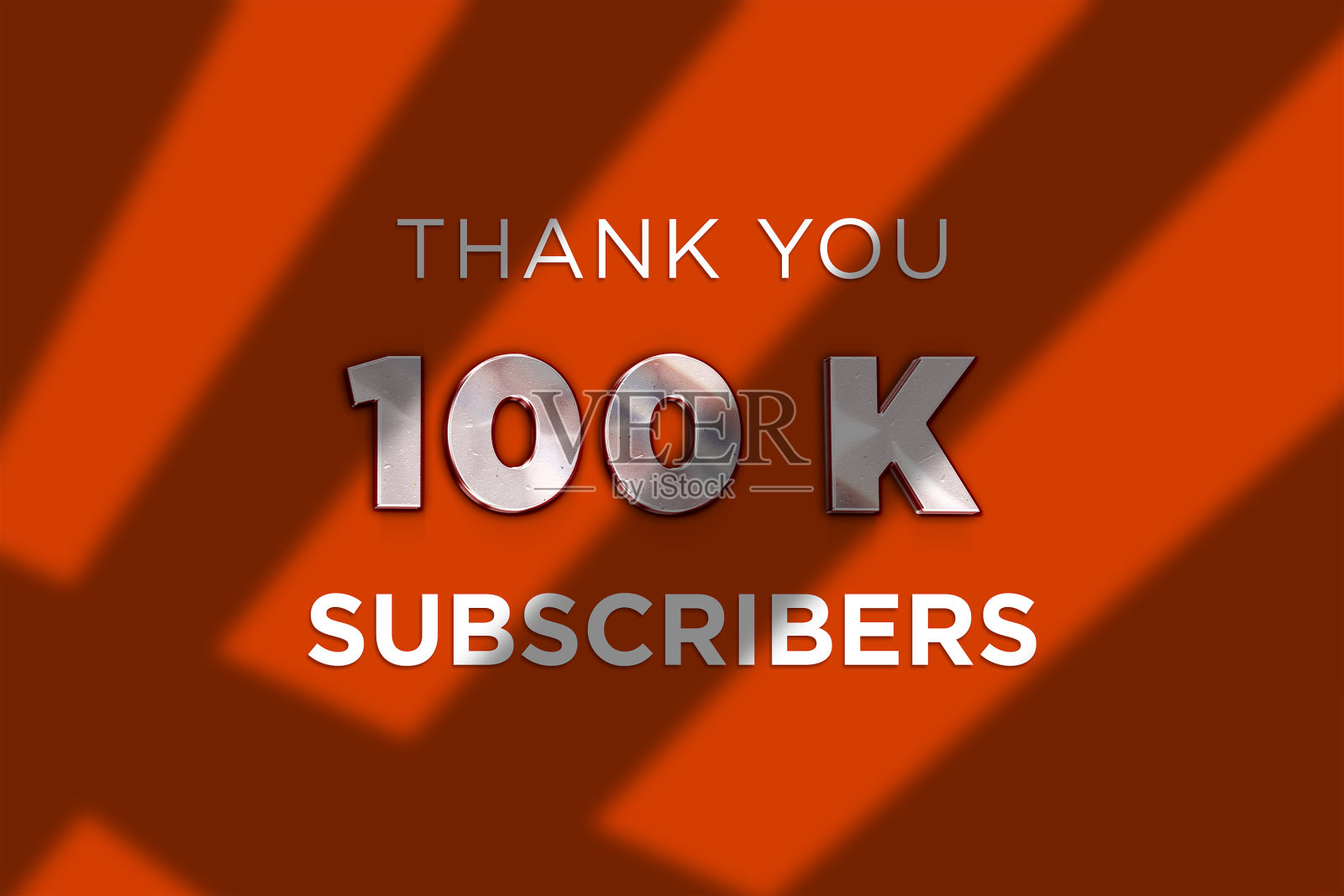 品牌会徽设计的10万用户庆祝问候横幅插画图片素材