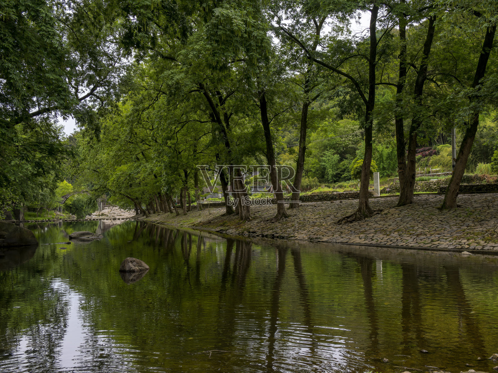 余姚中村风景区照片摄影图片