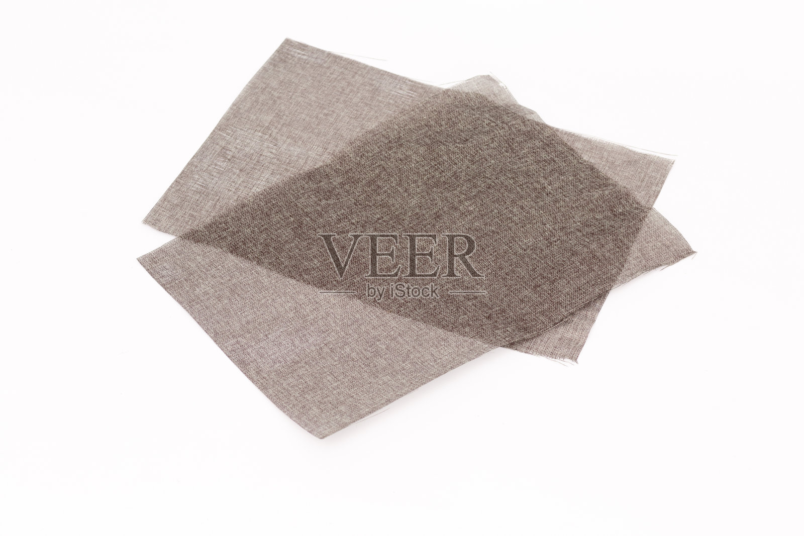 白色背景的布料,网眼,帆布照片摄影图片