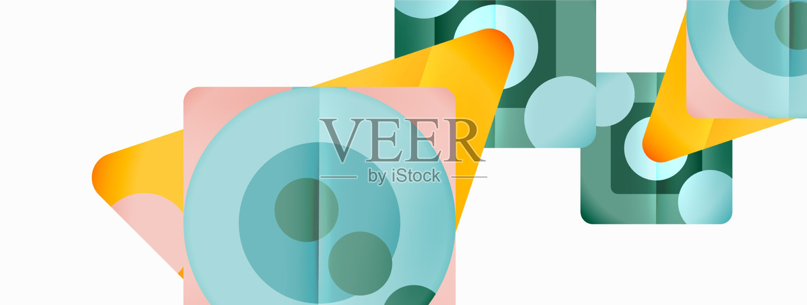 新潮的最小几何抽象背景插画图片素材