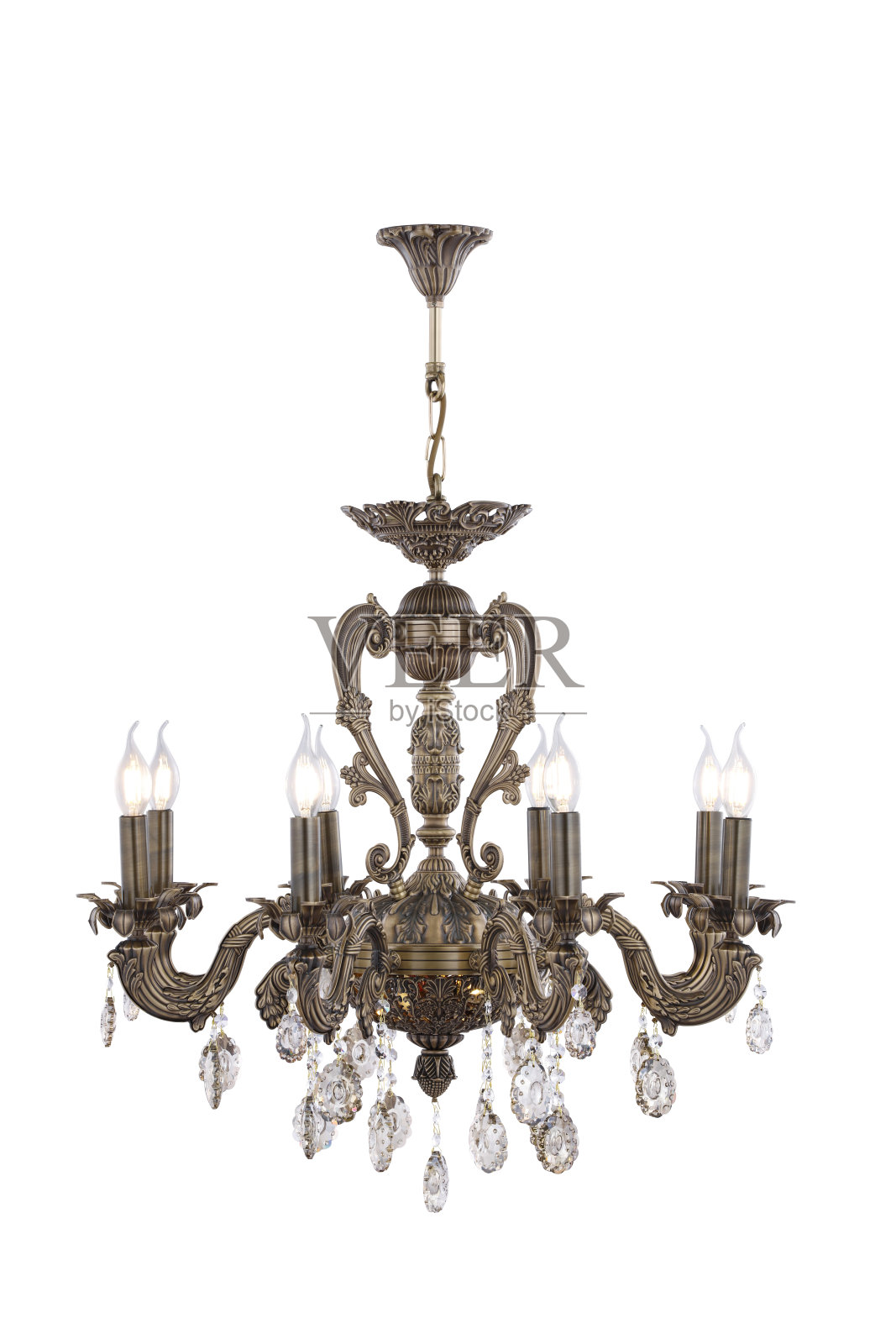 经典吊灯照片摄影图片