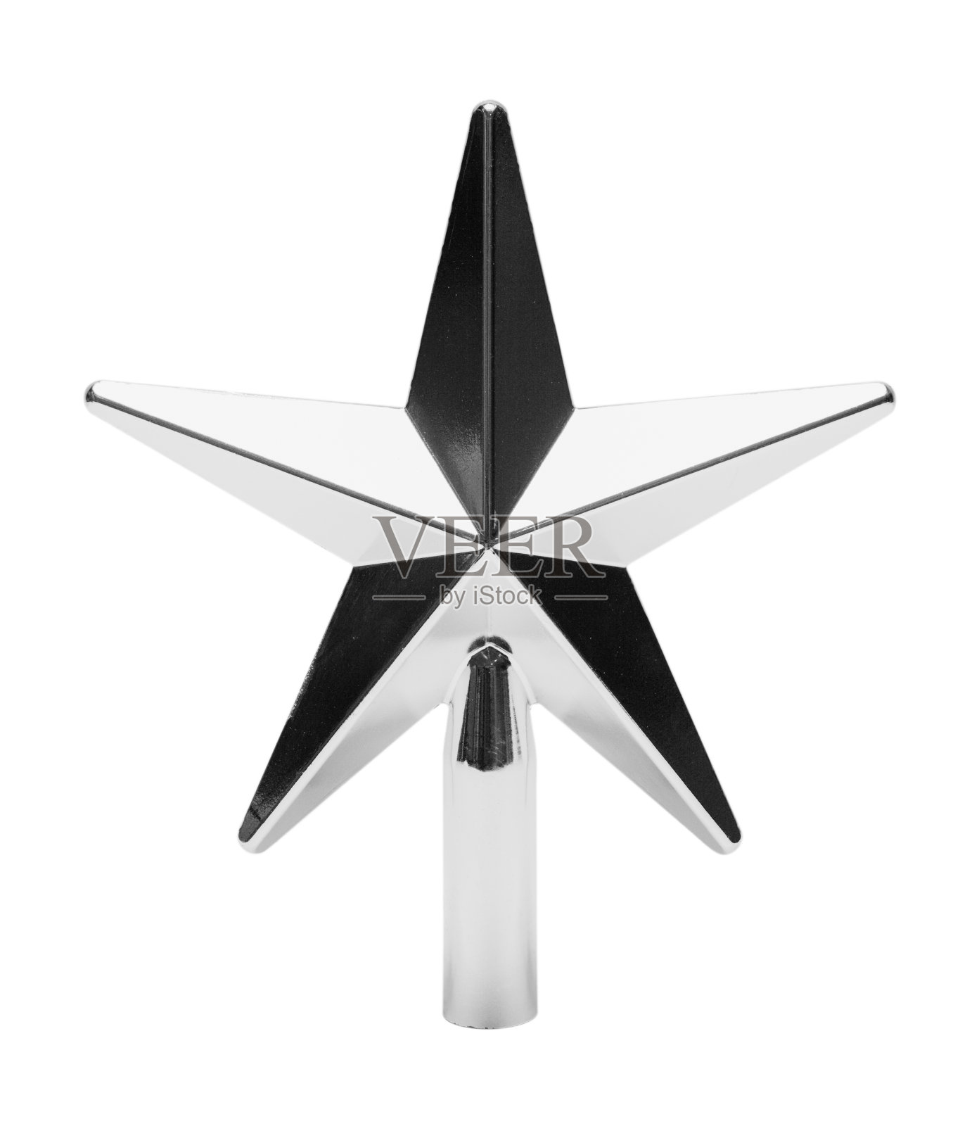 圣诞树星星照片摄影图片