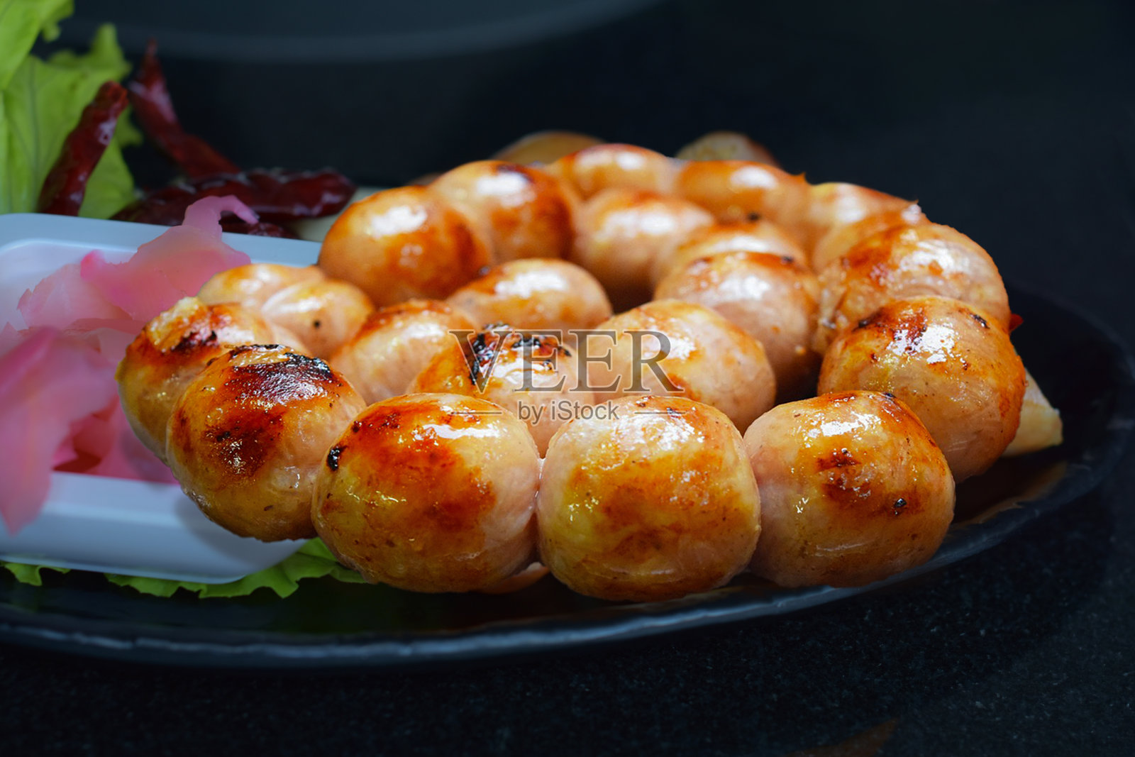 香肠照片摄影图片