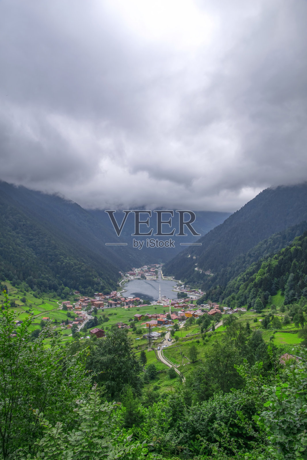 Uzungol是土耳其最重要的旅游胜地之一照片摄影图片