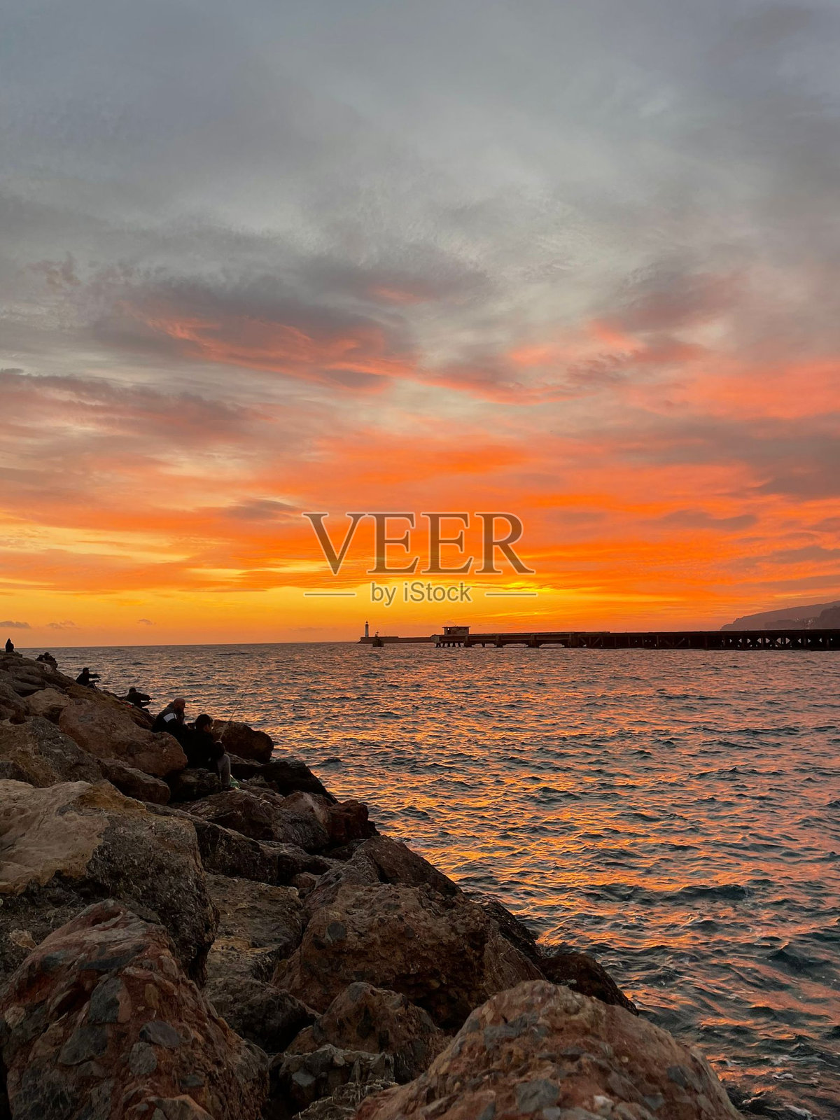 日落照片摄影图片