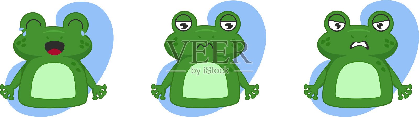 青蛙插画图片素材