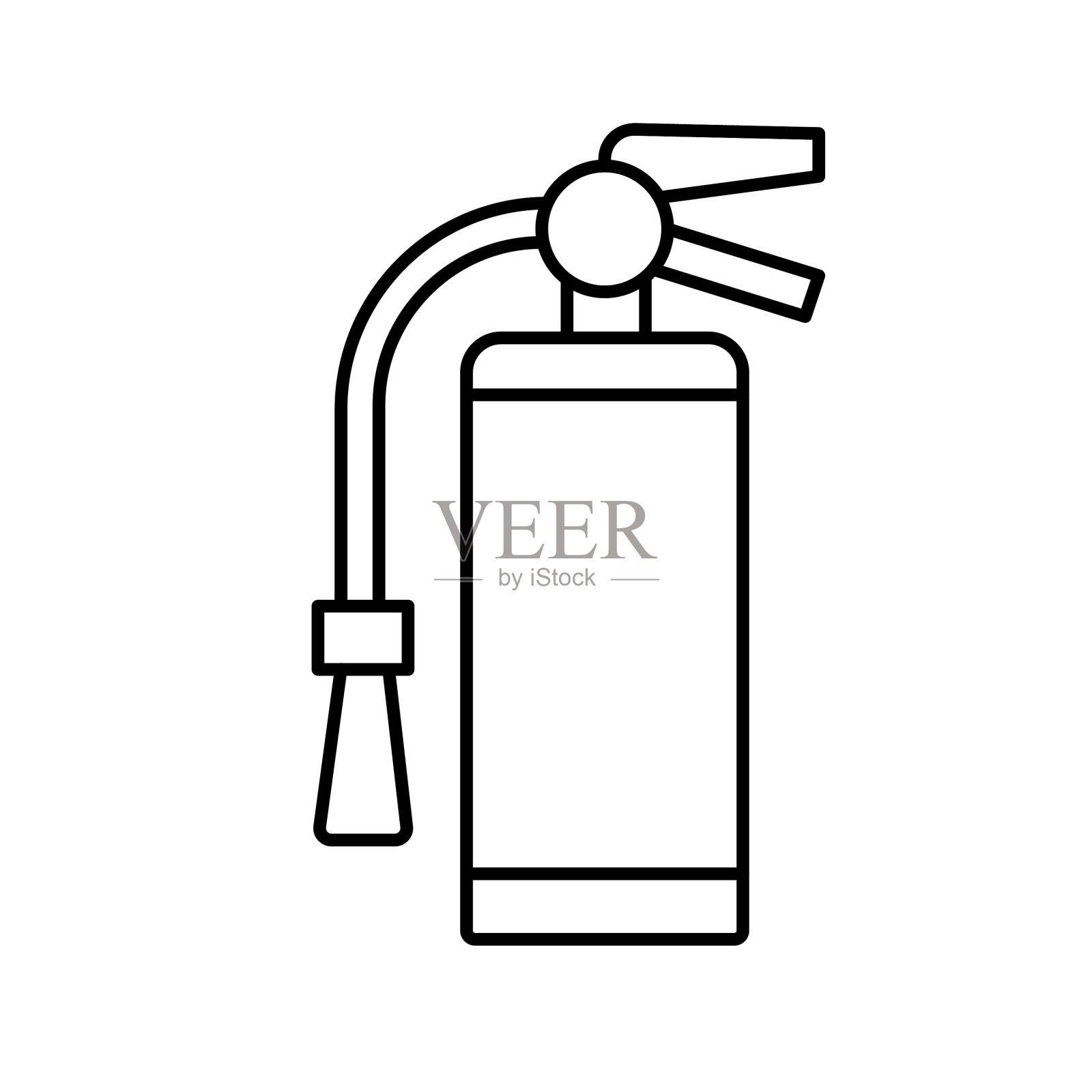 潜水坦克矢量图标容易修改插画图片素材