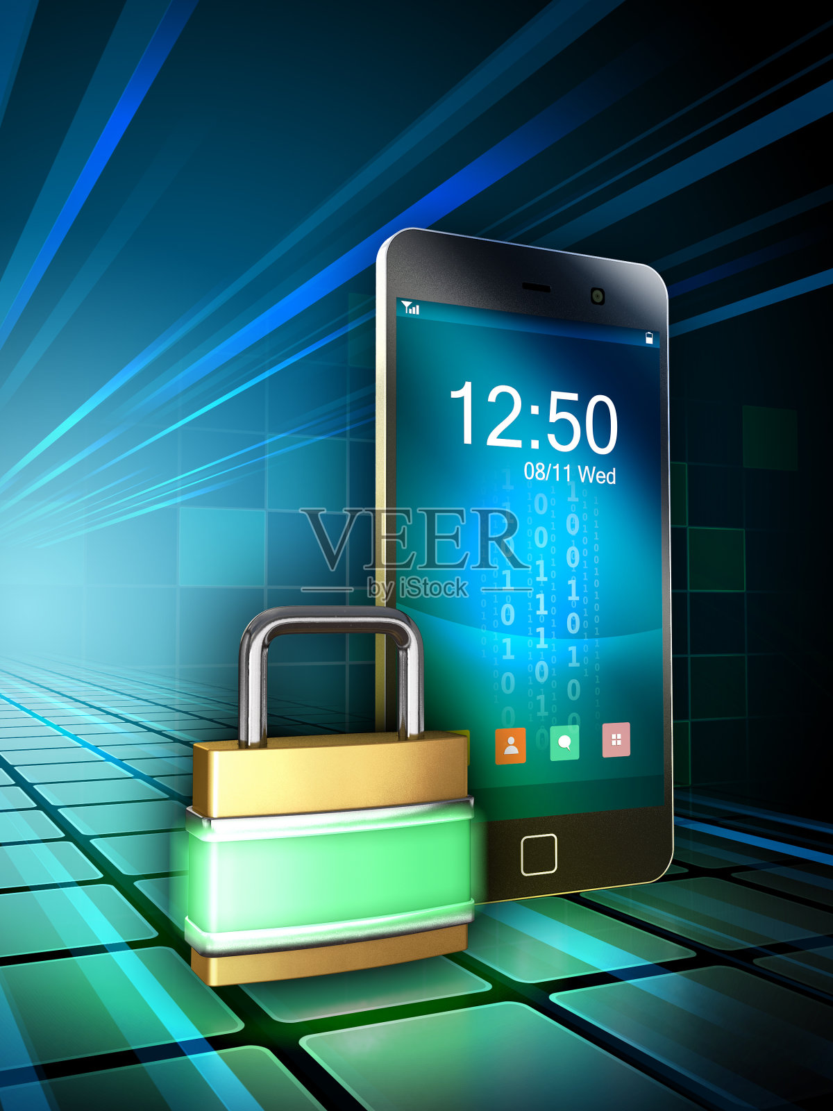 智能手机安全照片摄影图片