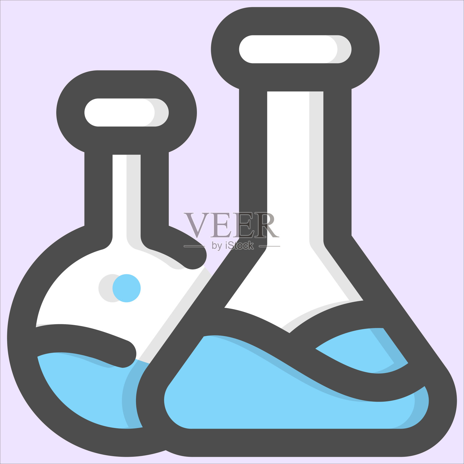 课,化学图标插画图片素材