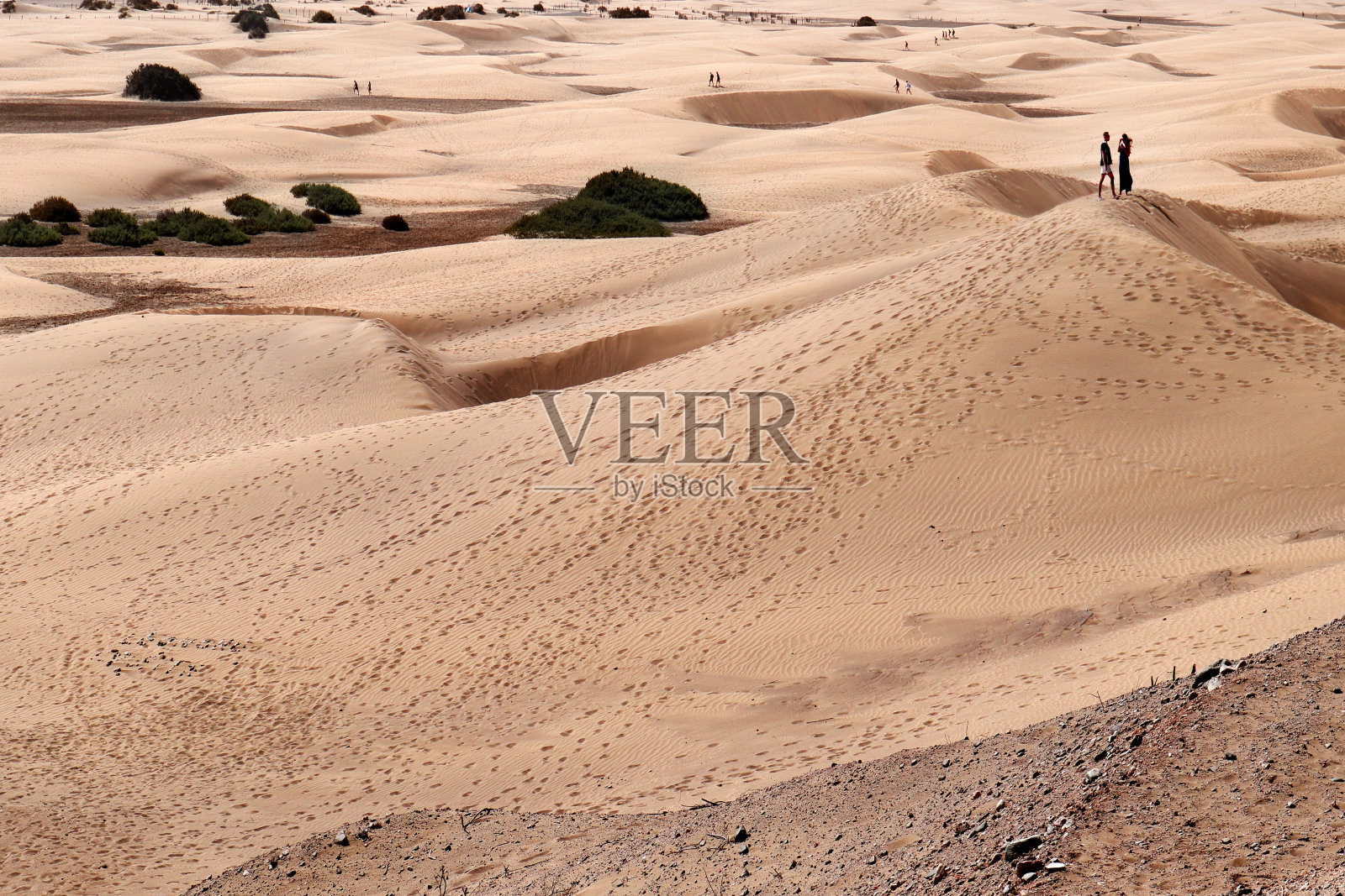 马斯帕洛马斯沙丘,西班牙加那利群岛的大加那利岛照片摄影图片