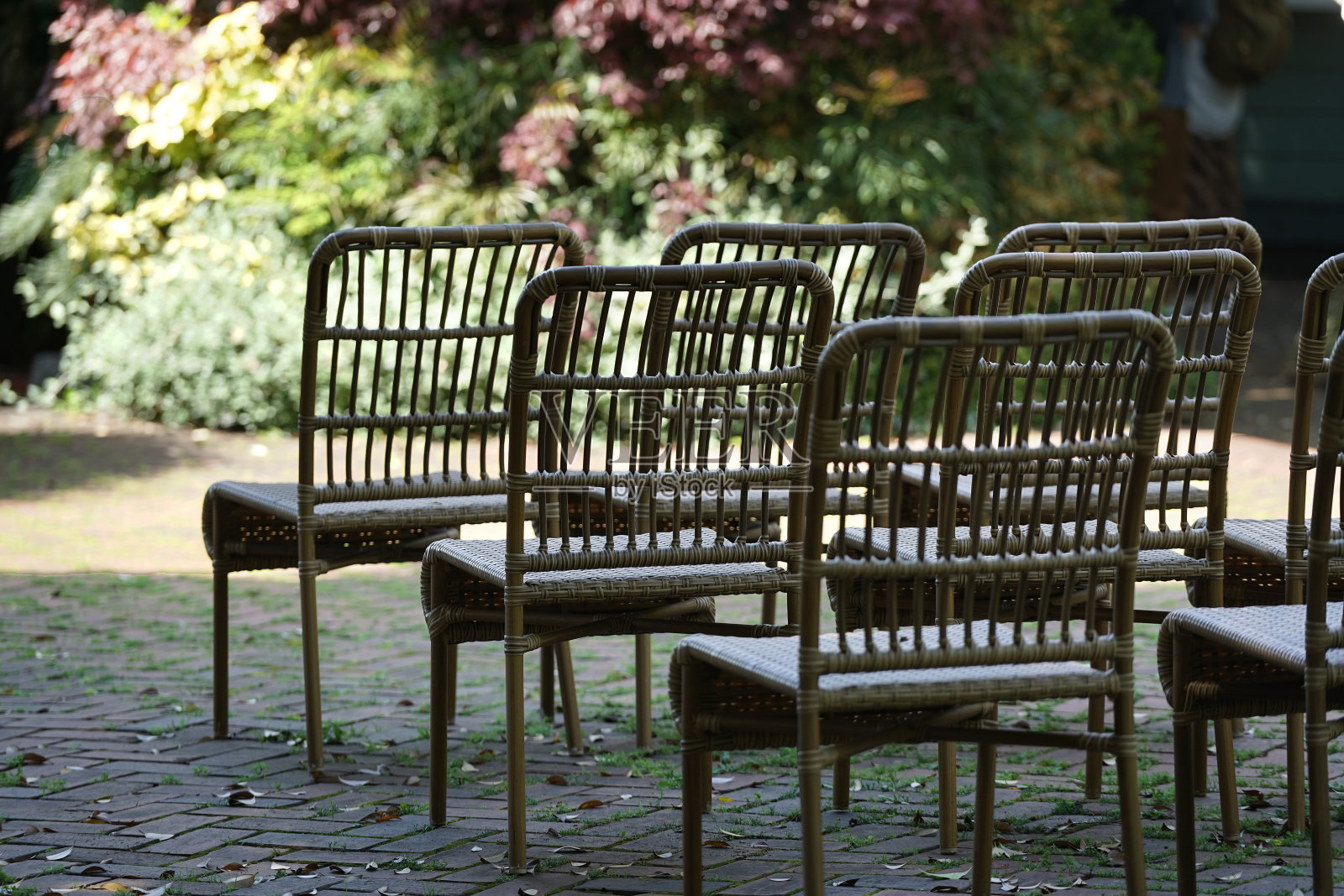 许多椅子照片摄影图片