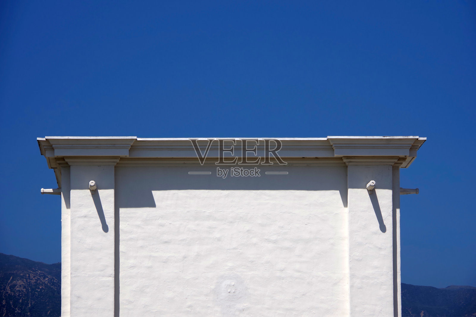 白楼蓝天照片摄影图片