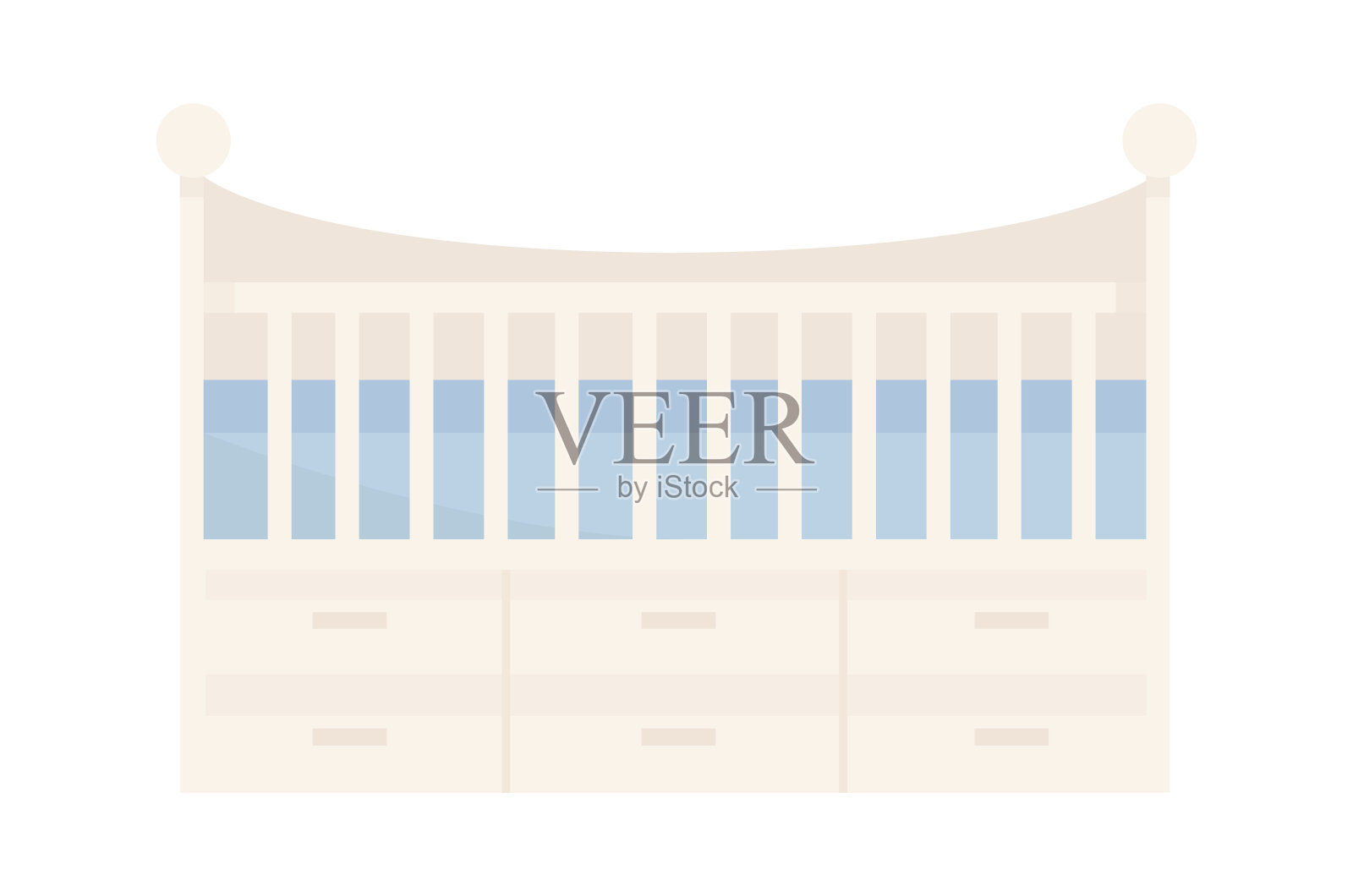 elements_cribs_set插画图片素材