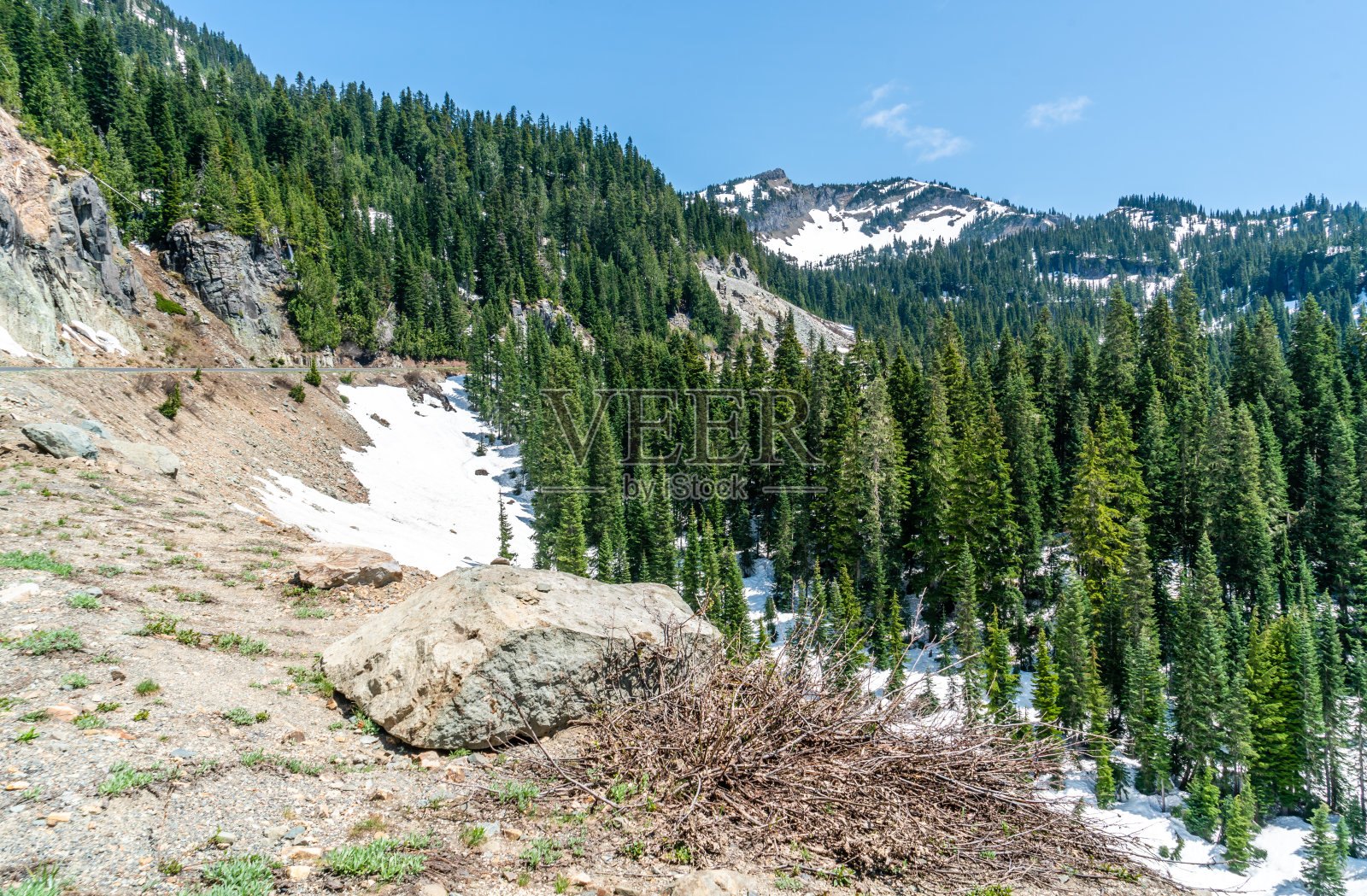 西北三号公路照片摄影图片