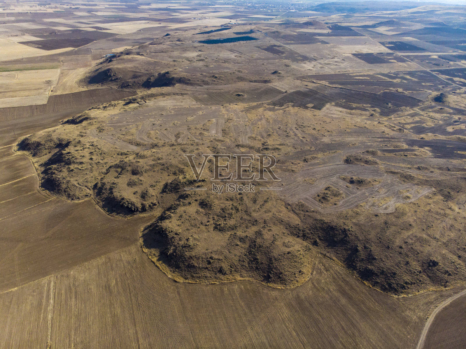 安纳托利亚草原空中景观照片摄影图片