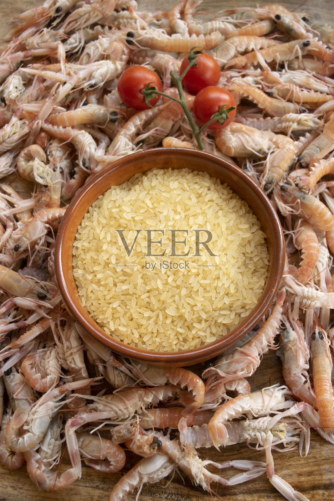 意大利烩饭的配料照片摄影图片