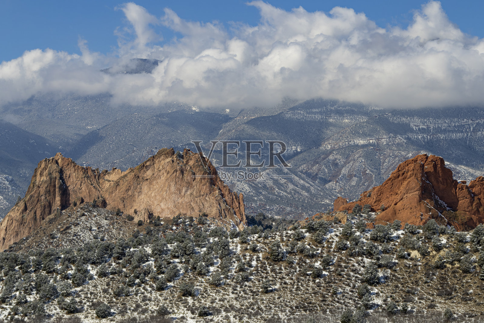 雪域的众神花园照片摄影图片
