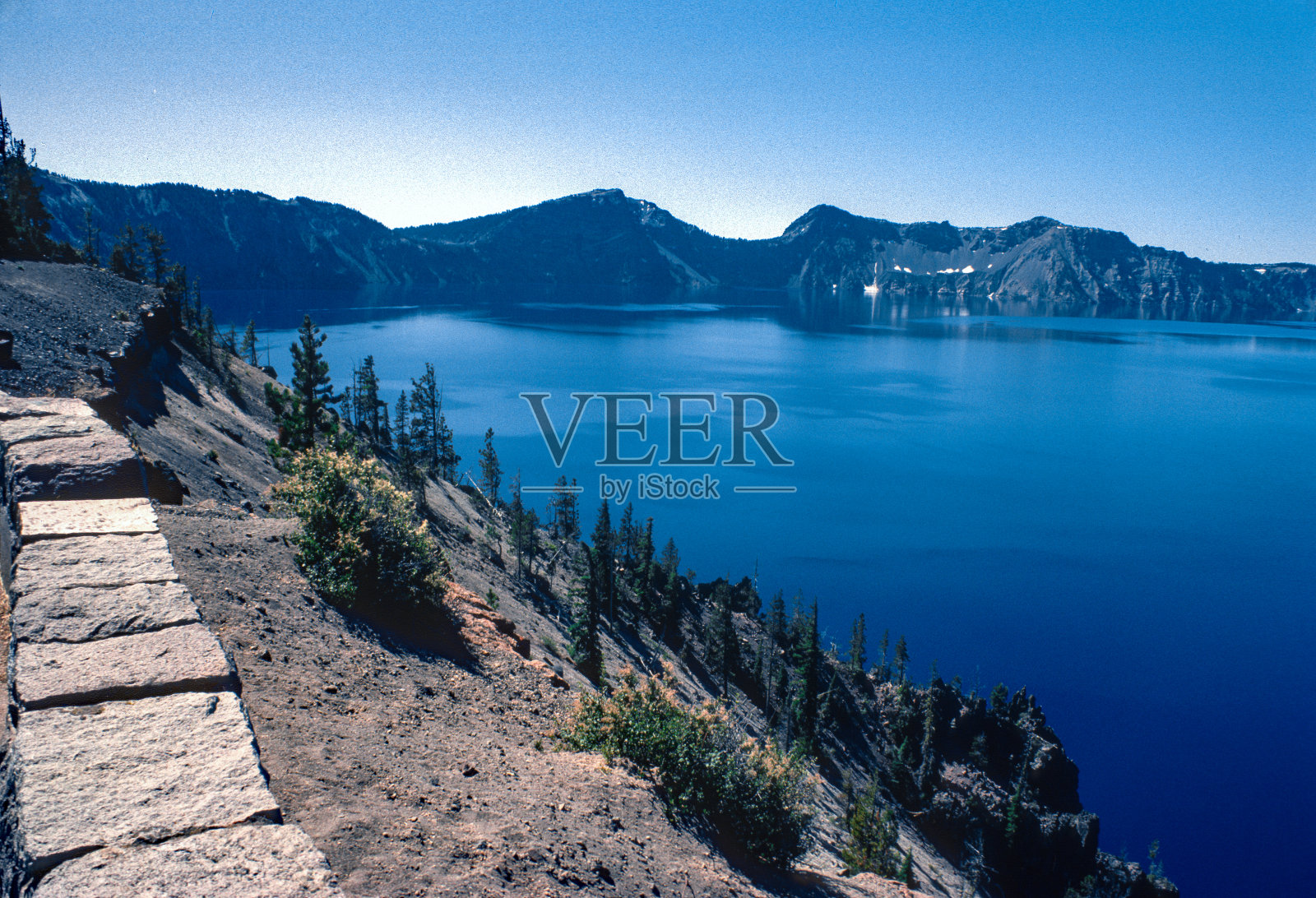 火山口湖NP -俯瞰- 1983照片摄影图片