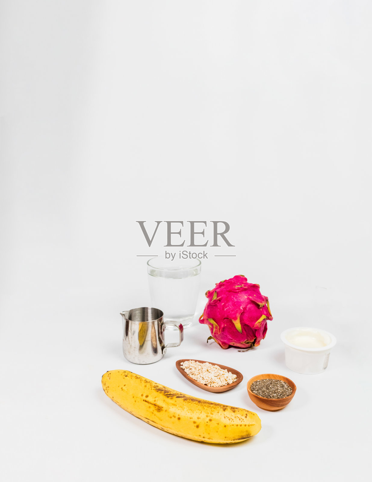 用健康水果准备早餐照片摄影图片