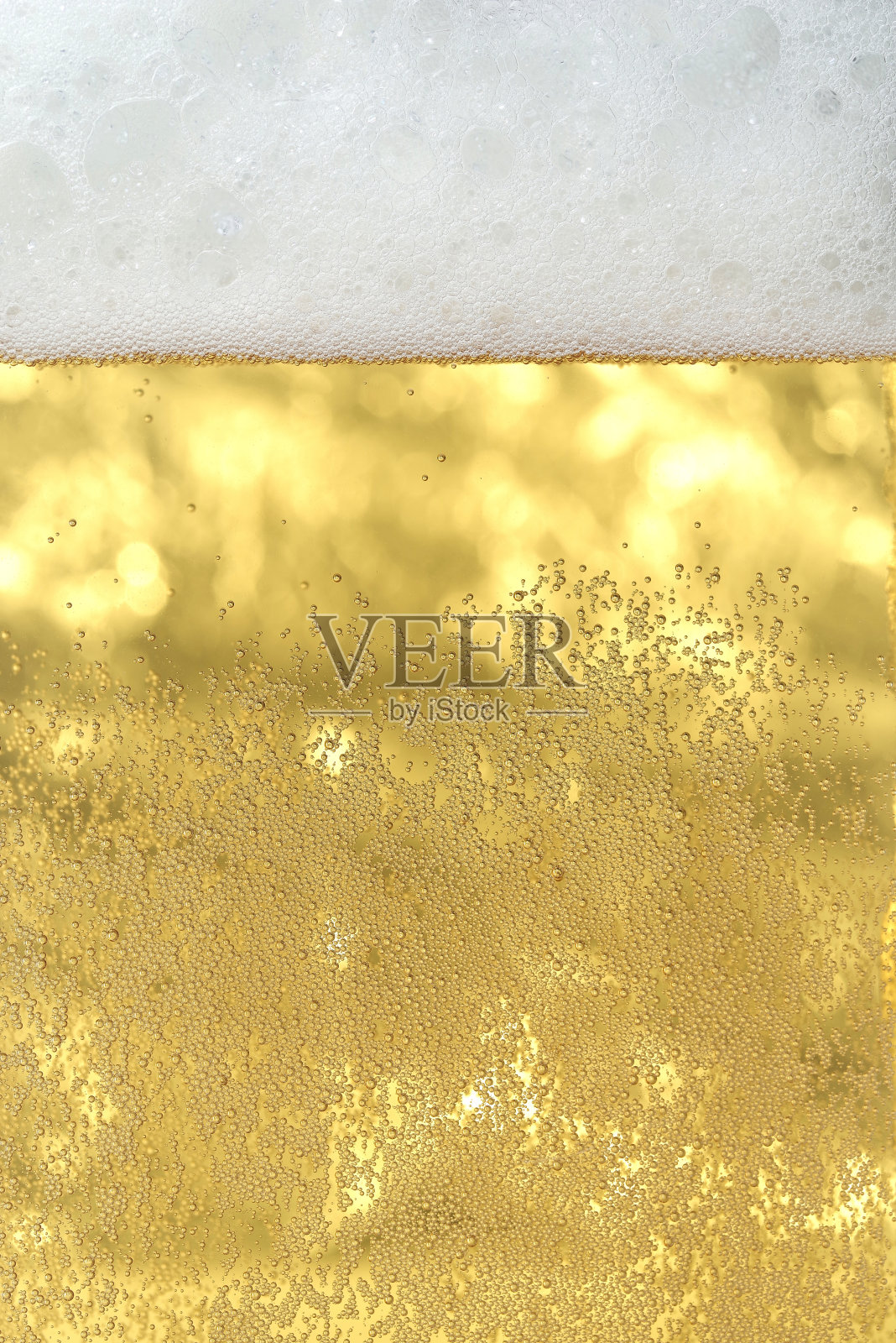 啤酒。淡啤酒与泡沫和泡沫背景照片摄影图片