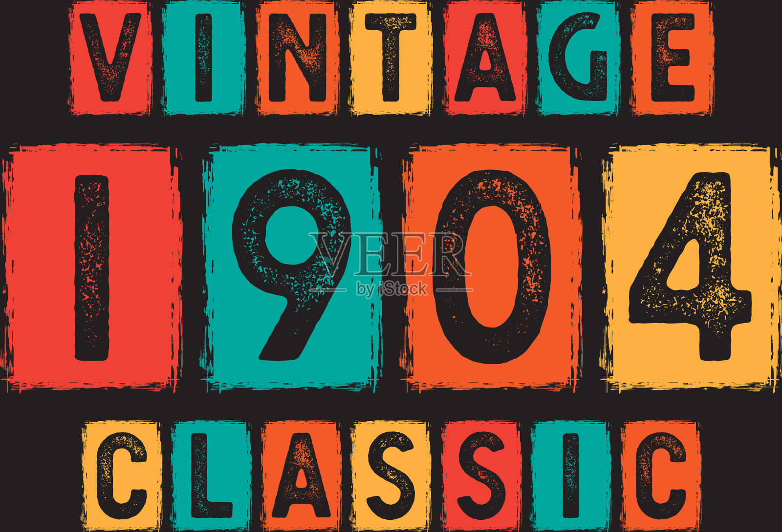 1904年复古经典插画图片素材