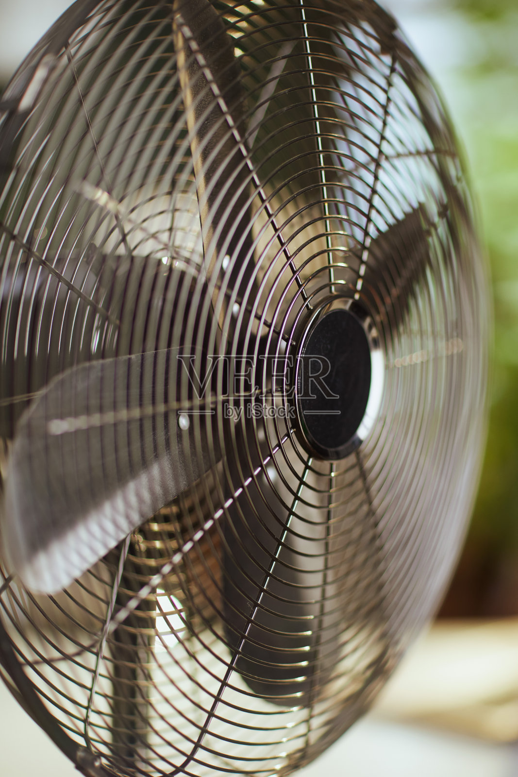 电动通风机特写照片摄影图片