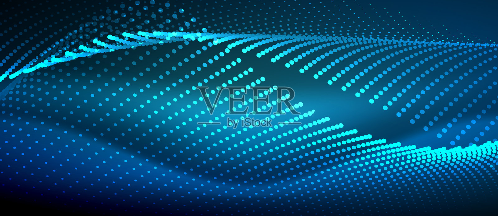 一个圆滑和时尚的设计,具有蓝色平滑插画图片素材