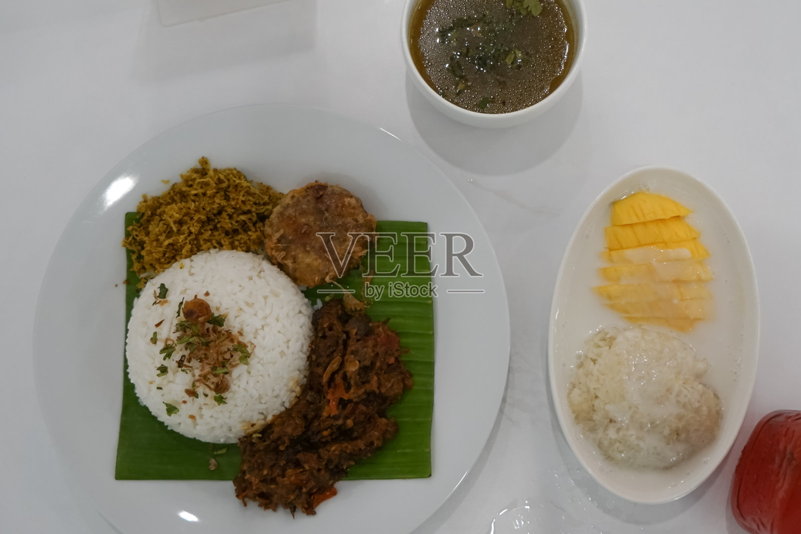 米饭Campur照片摄影图片