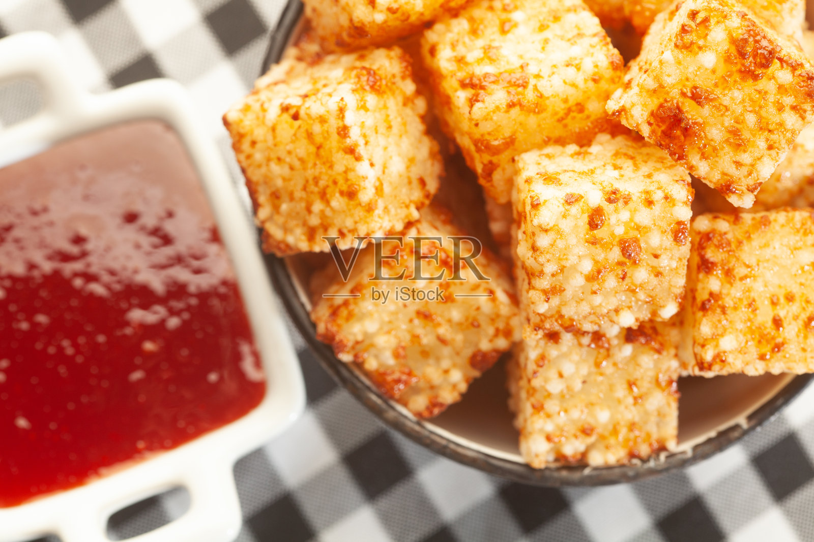 木薯粉,木薯粉做的零食,煤芝士木薯粉照片摄影图片