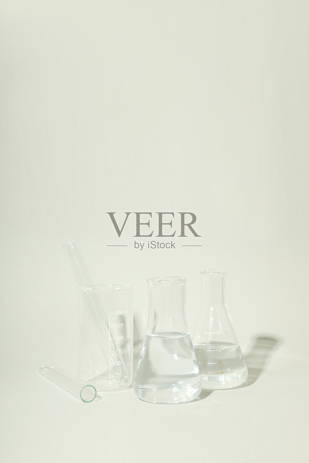 科学研究概念用实验室配件,空间为文字照片摄影图片