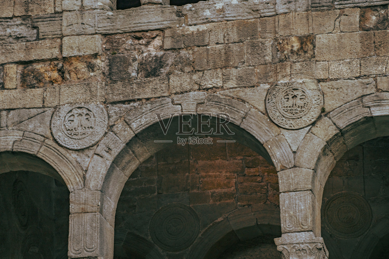 古西班牙建筑照片摄影图片