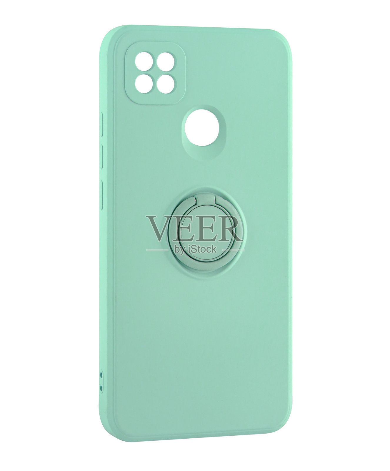 硅胶手机壳,绝缘白色背景照片摄影图片