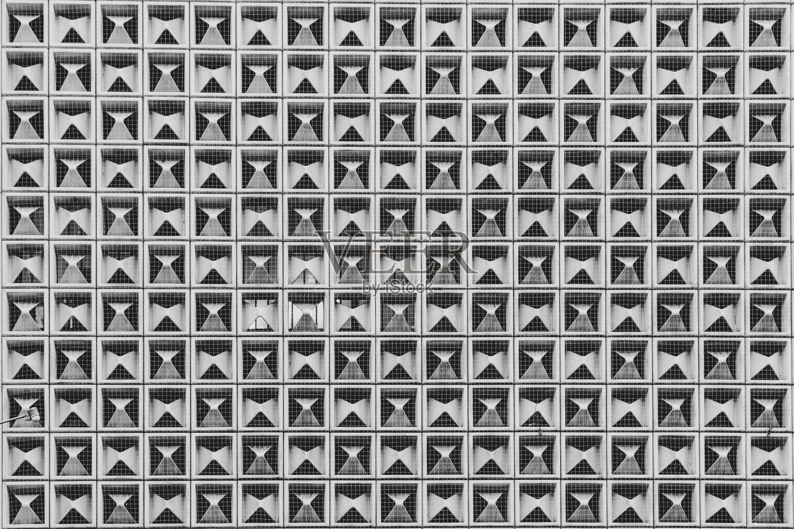 抽象图案的谜题般的外立面照片摄影图片