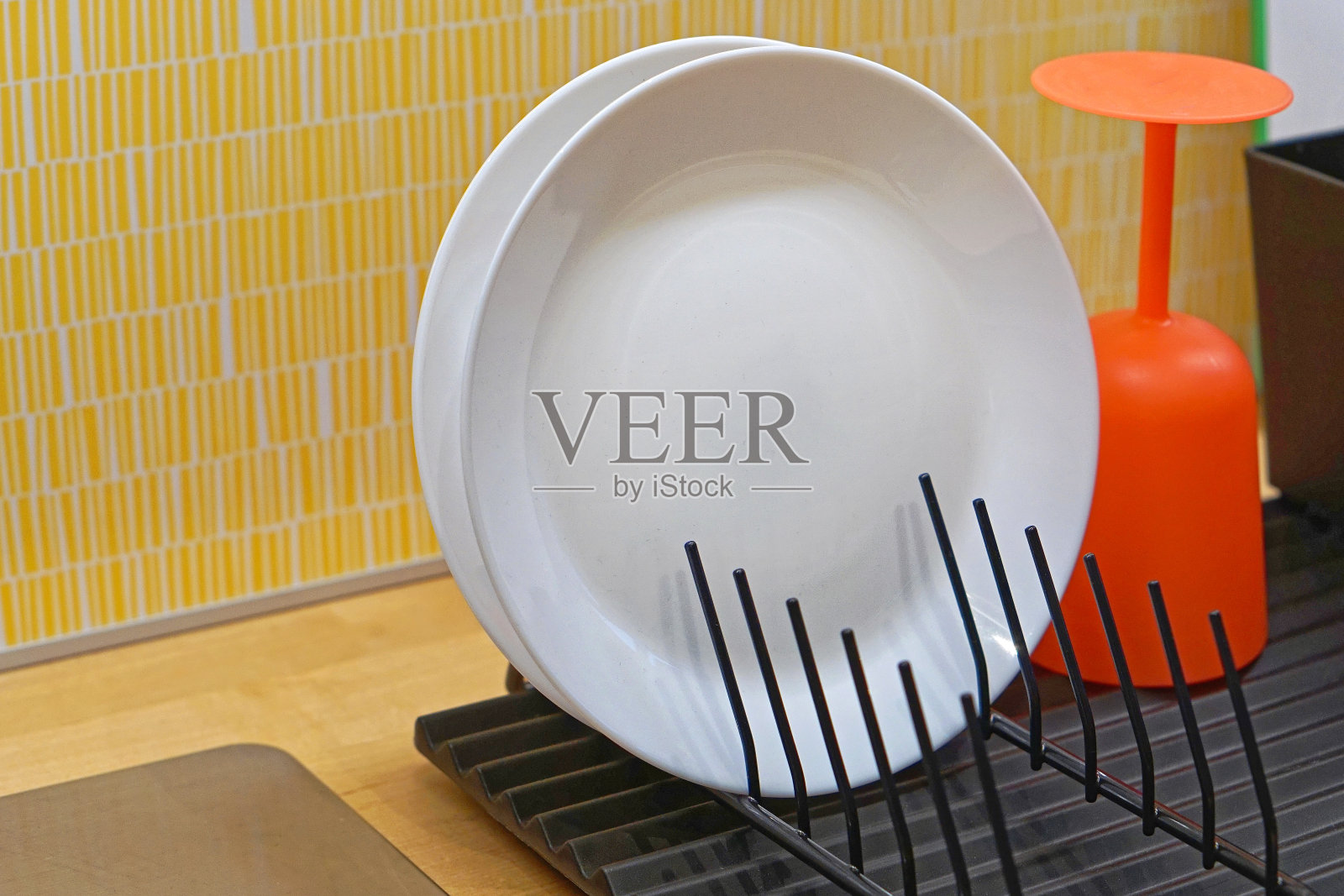 陶瓷板烘干架照片摄影图片