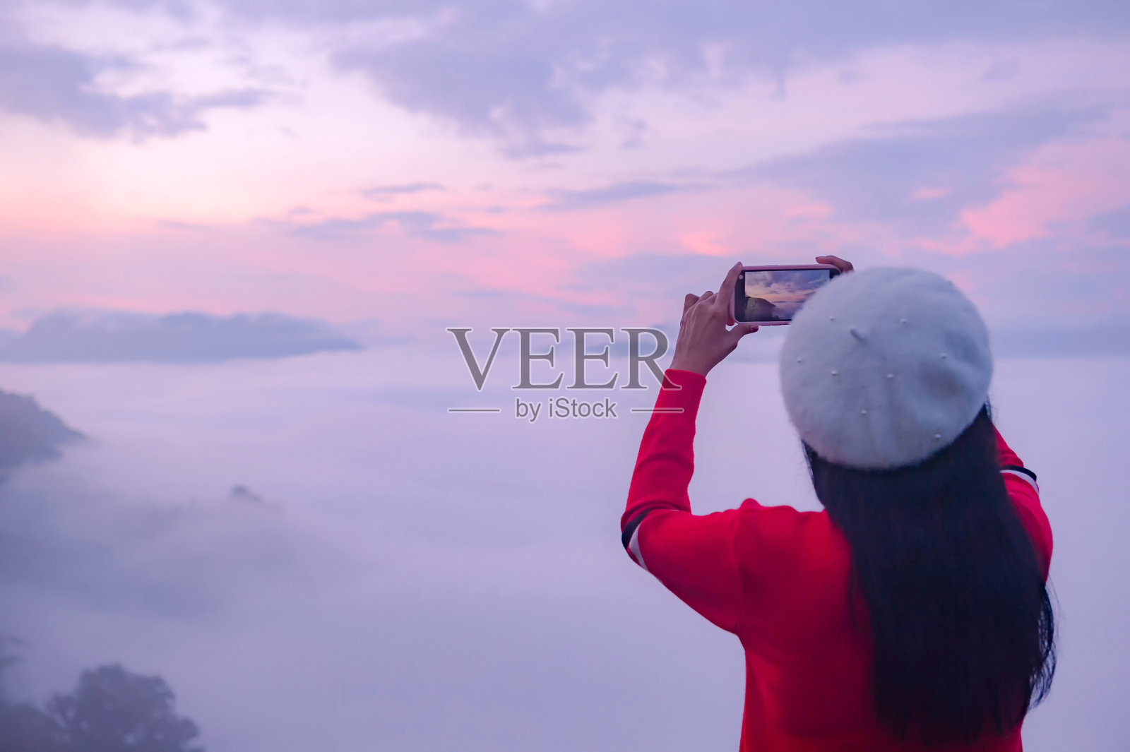 泰国女游客照片摄影图片