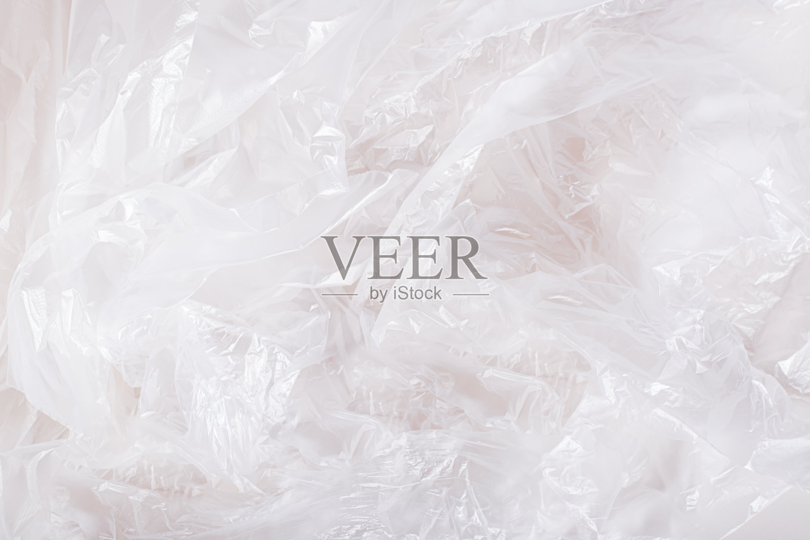 单色玻璃纸皱巴巴的塑料纹理背景照片摄影图片