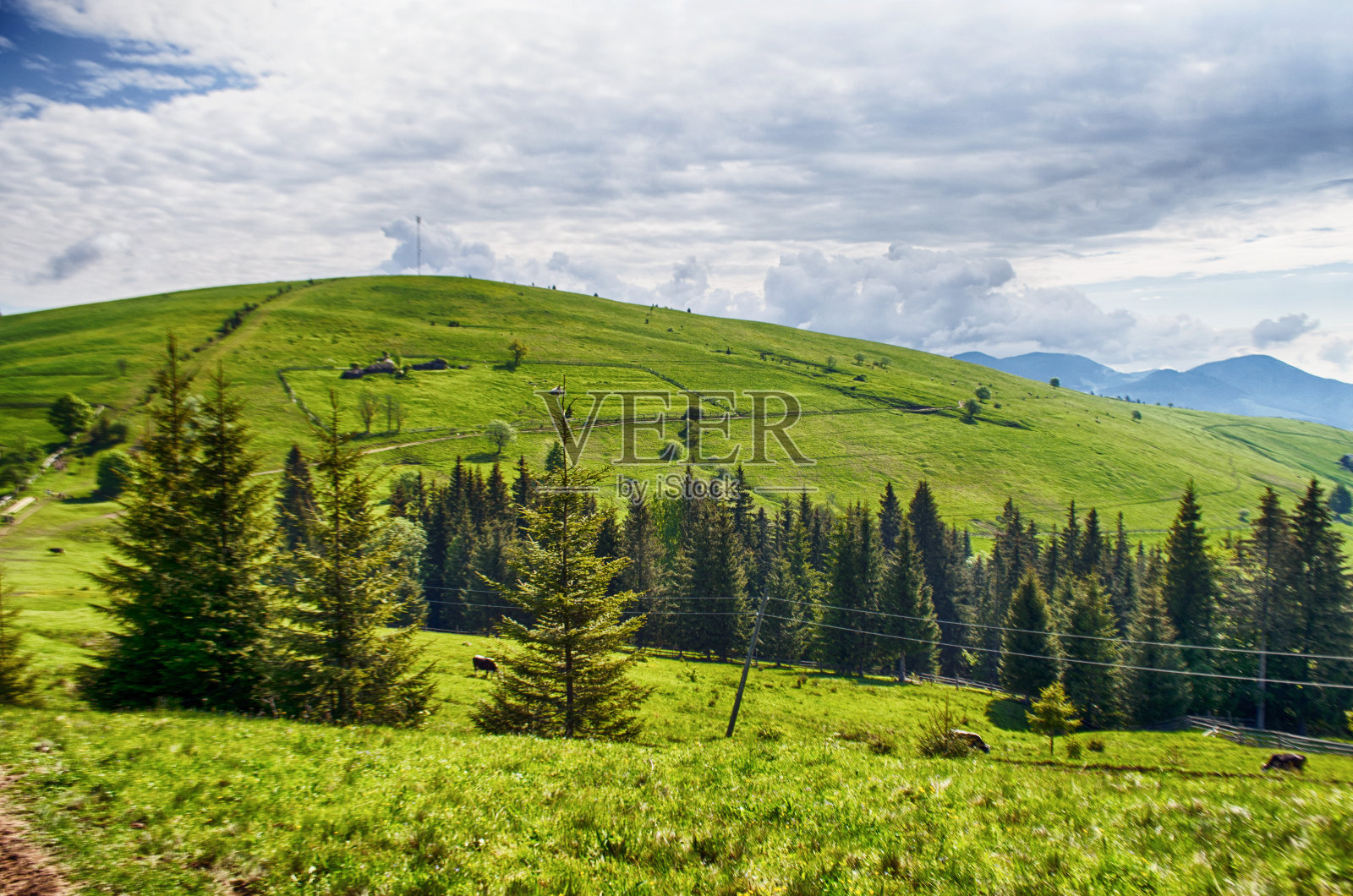 山区是徒步旅行的好去处照片摄影图片