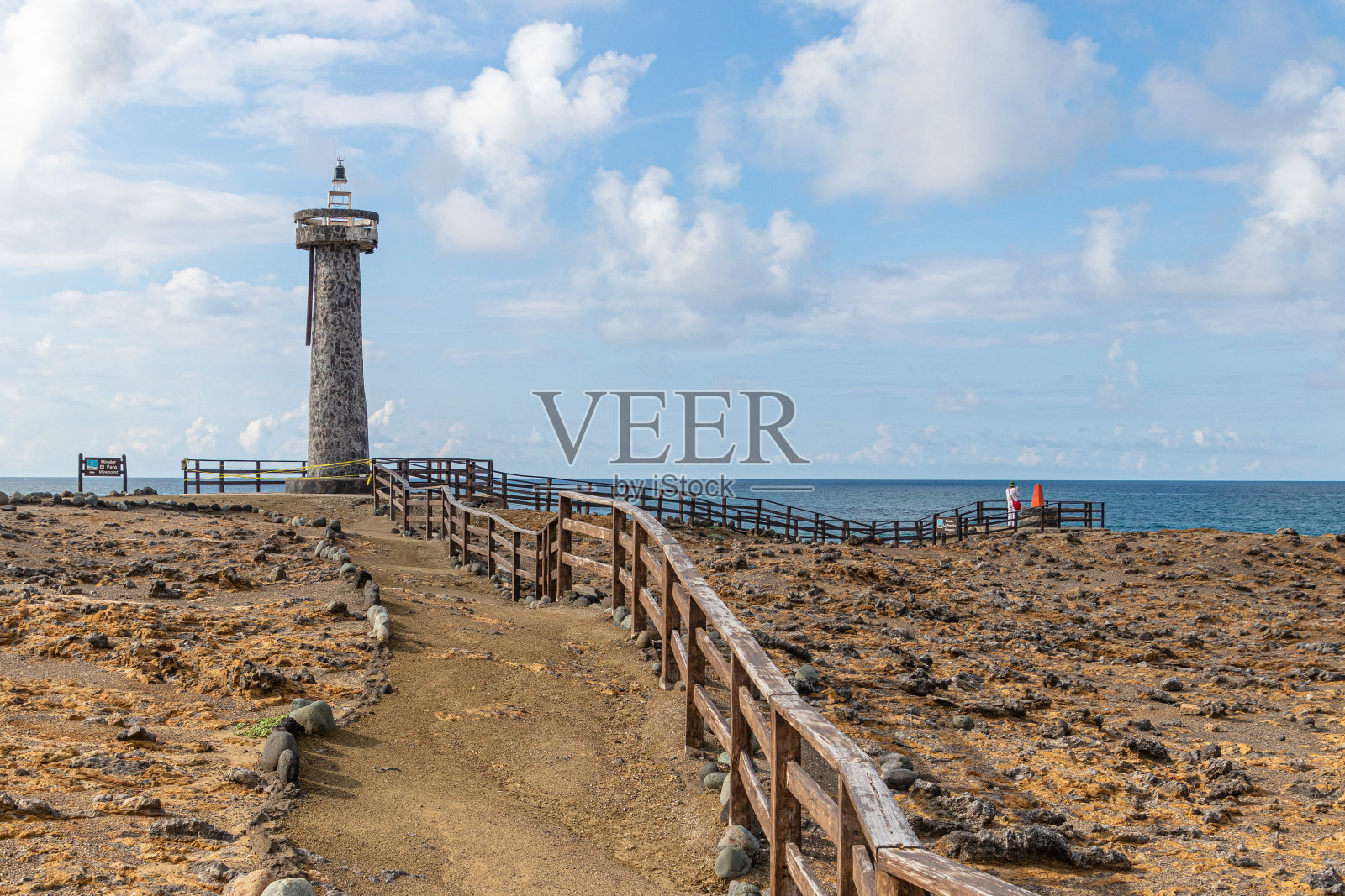 厄瓜多尔的La Chocolatera灯塔照片摄影图片