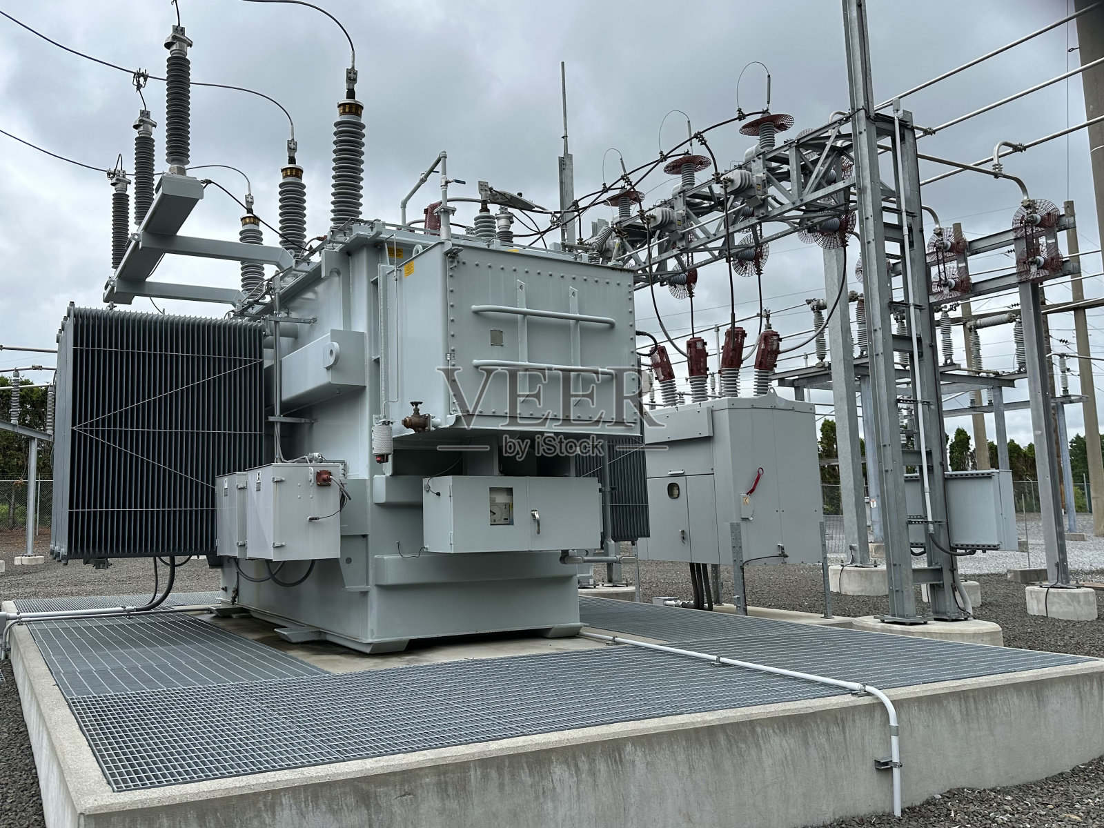 能源生产和电网照片摄影图片