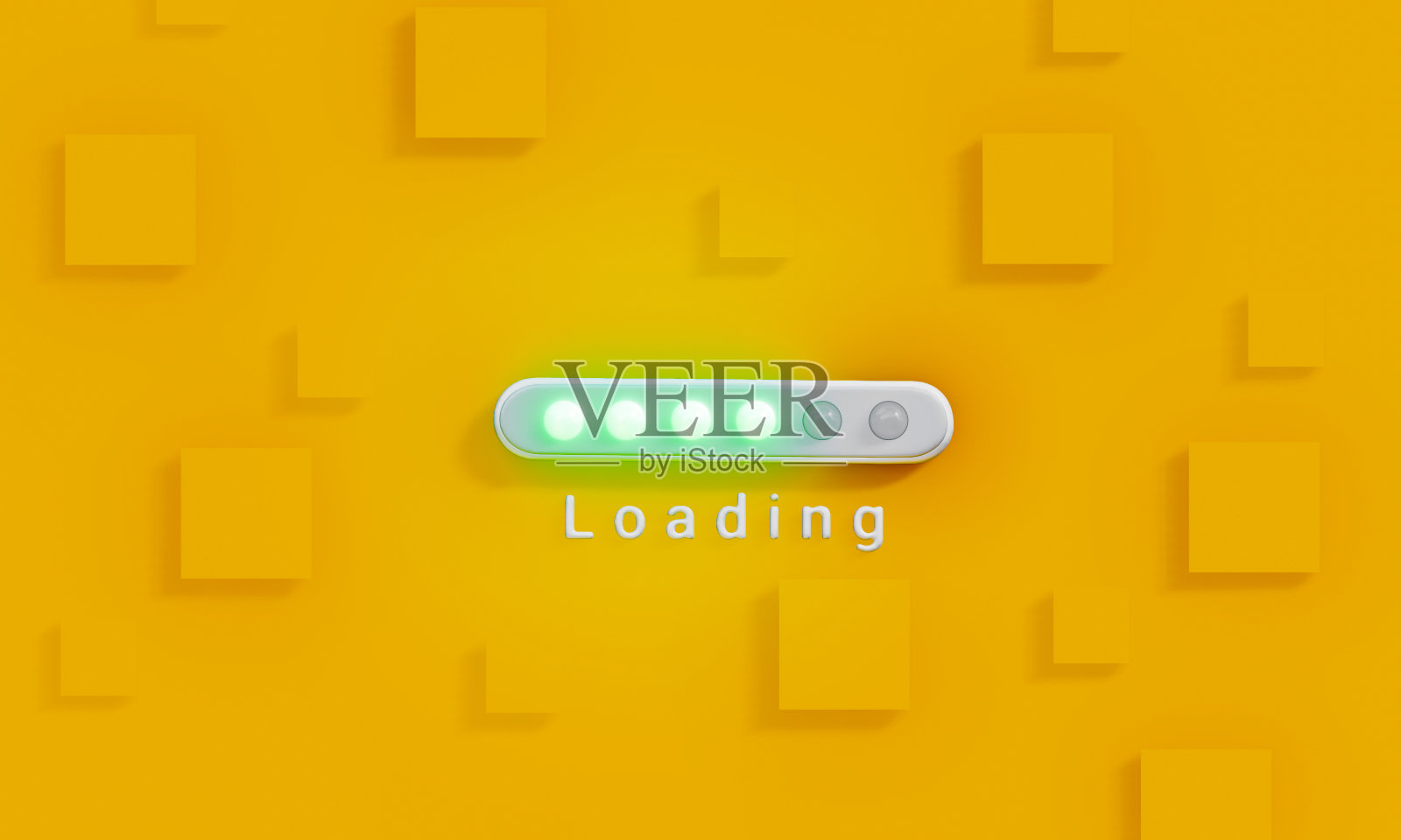 黄色橙色背景的加载条照片摄影图片