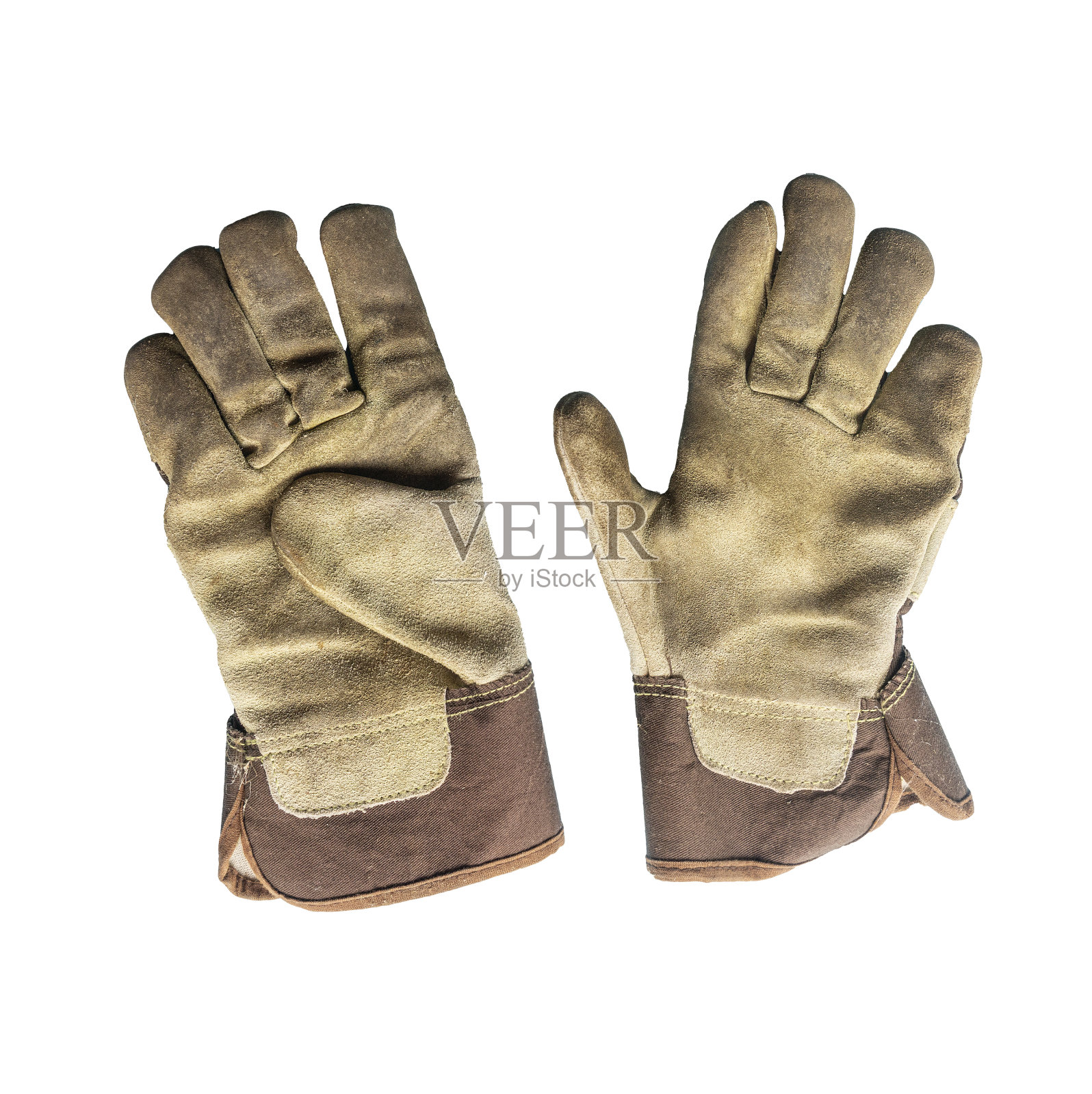 旧工作手套照片摄影图片