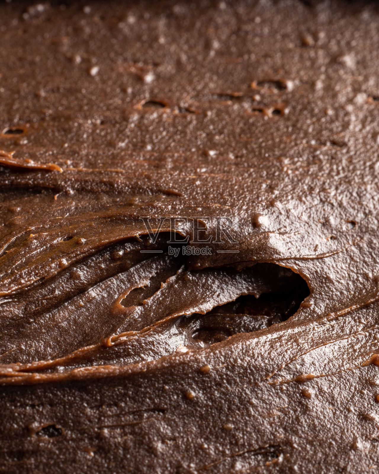 巧克力素食蛋糕上釉照片摄影图片