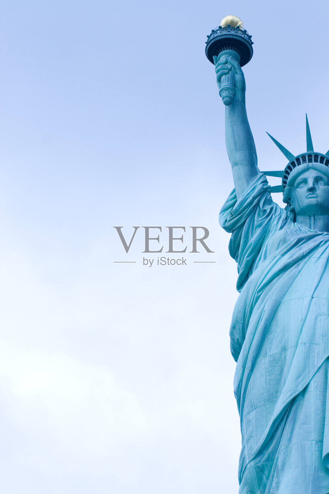 自由女神像照片摄影图片