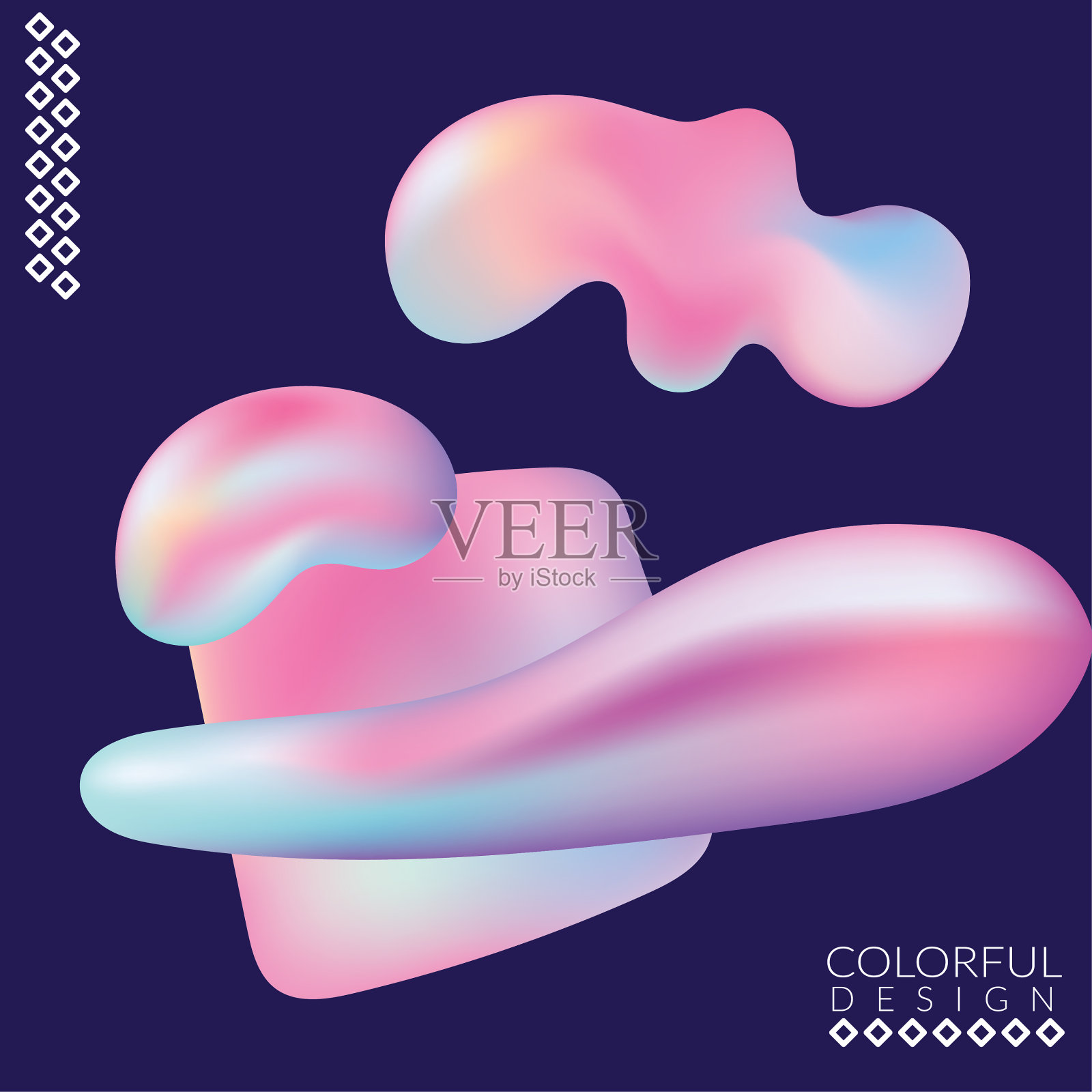 珠光设计抽象背景插画图片素材